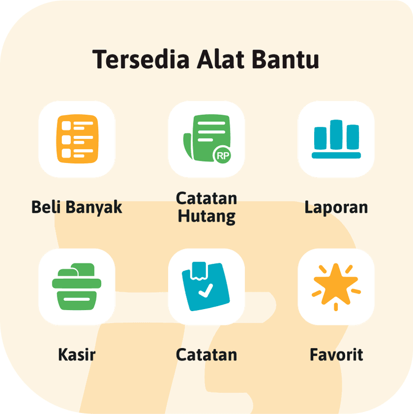 Tersedia Alat Bantu